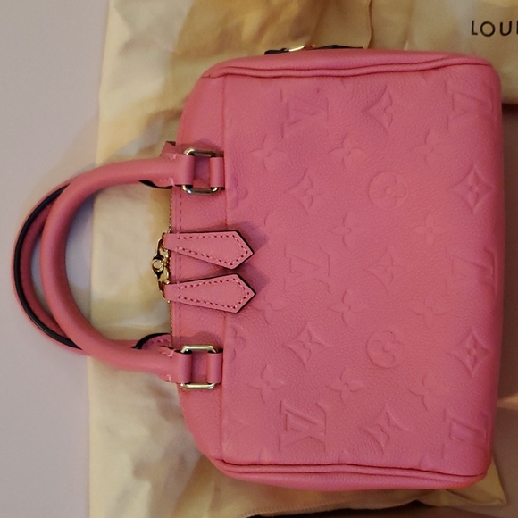 🩷🩷NIB EXTREMELY RARE Louis Vuitton Speedy 20 Bandouliere Handbag - Picture 6 of 13